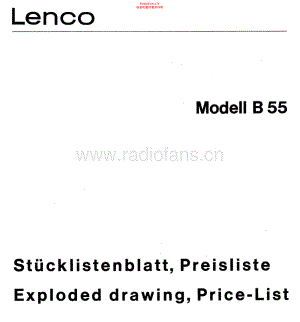 Lenco-B55-tt-sm 维修电路原理图.pdf