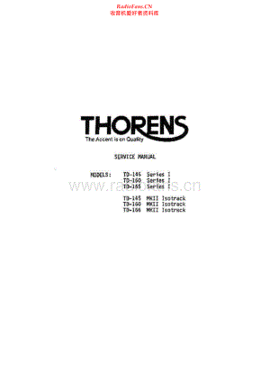 Thorens-TD160_1-tt-sm 维修电路原理图.pdf