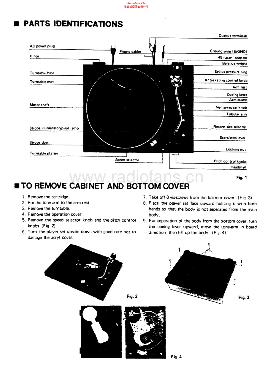 Technics-SL1900-tt-sm 维修电路原理图.pdf_第2页