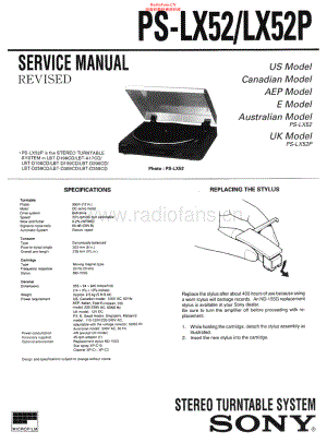 Sony-PSLX52-tt-sm 维修电路原理图.pdf