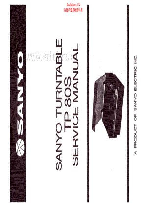 Sanyo-TP80S-tt-sm 维修电路原理图.pdf
