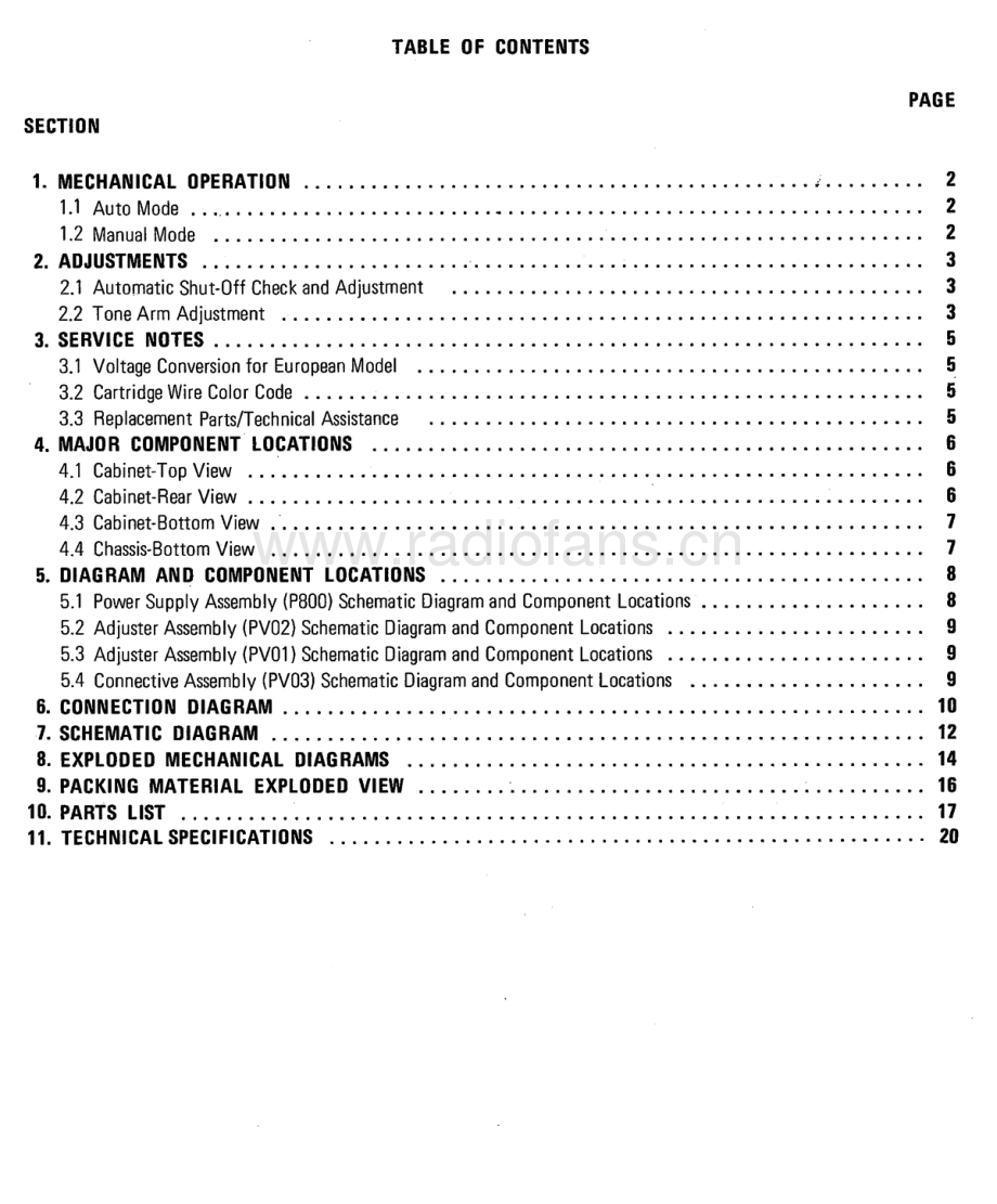 Marantz-6350-tt-sm 维修电路原理图.pdf_第3页