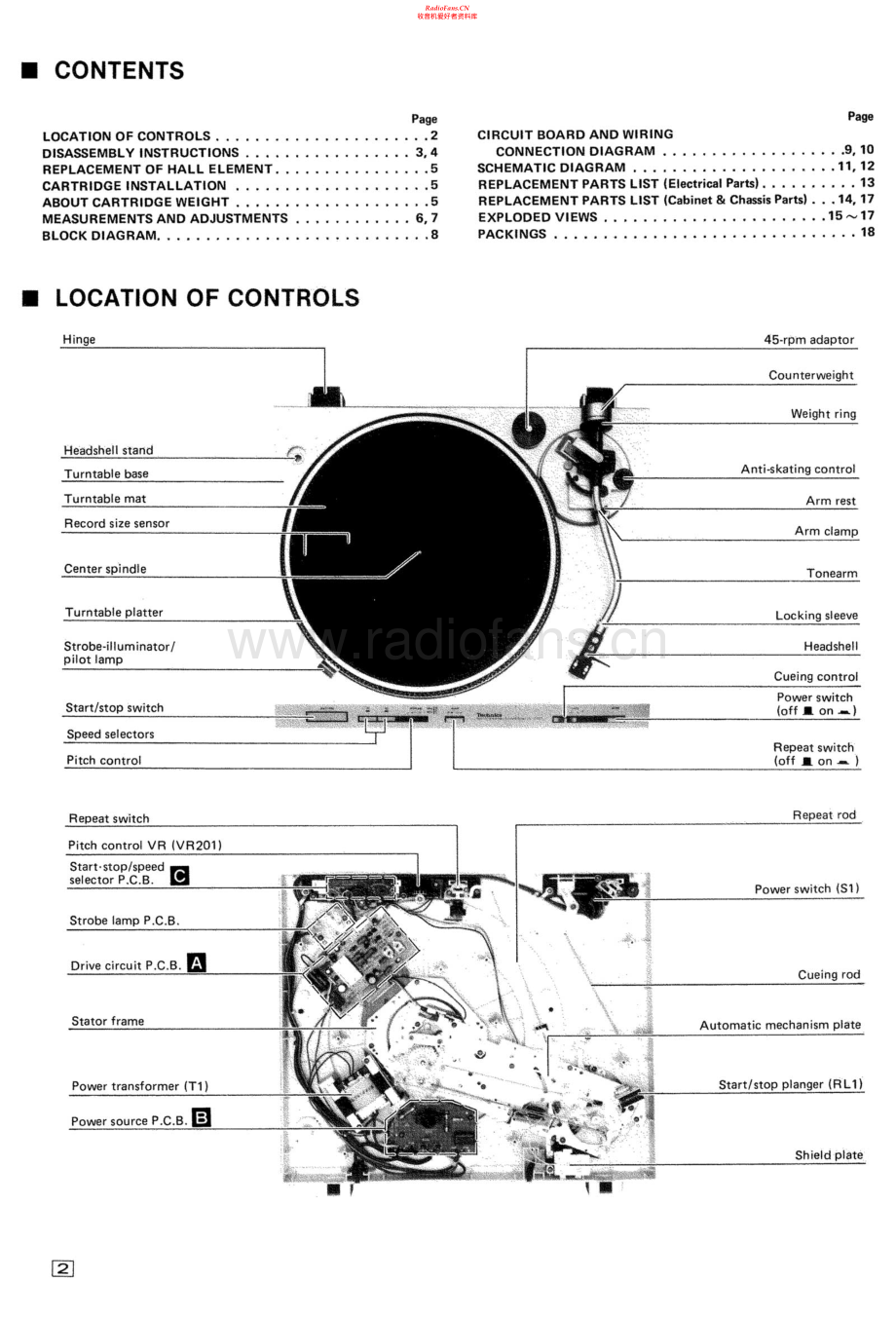 Technics-SLD303-tt-sm 维修电路原理图.pdf_第2页