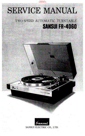 Sansui-FR4060-tt-sm 维修电路原理图.pdf