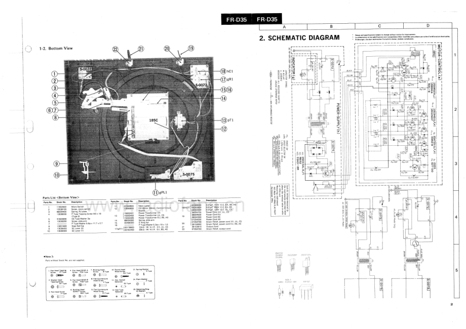 Sansui-FRD35-tt-sm 维修电路原理图.pdf_第3页