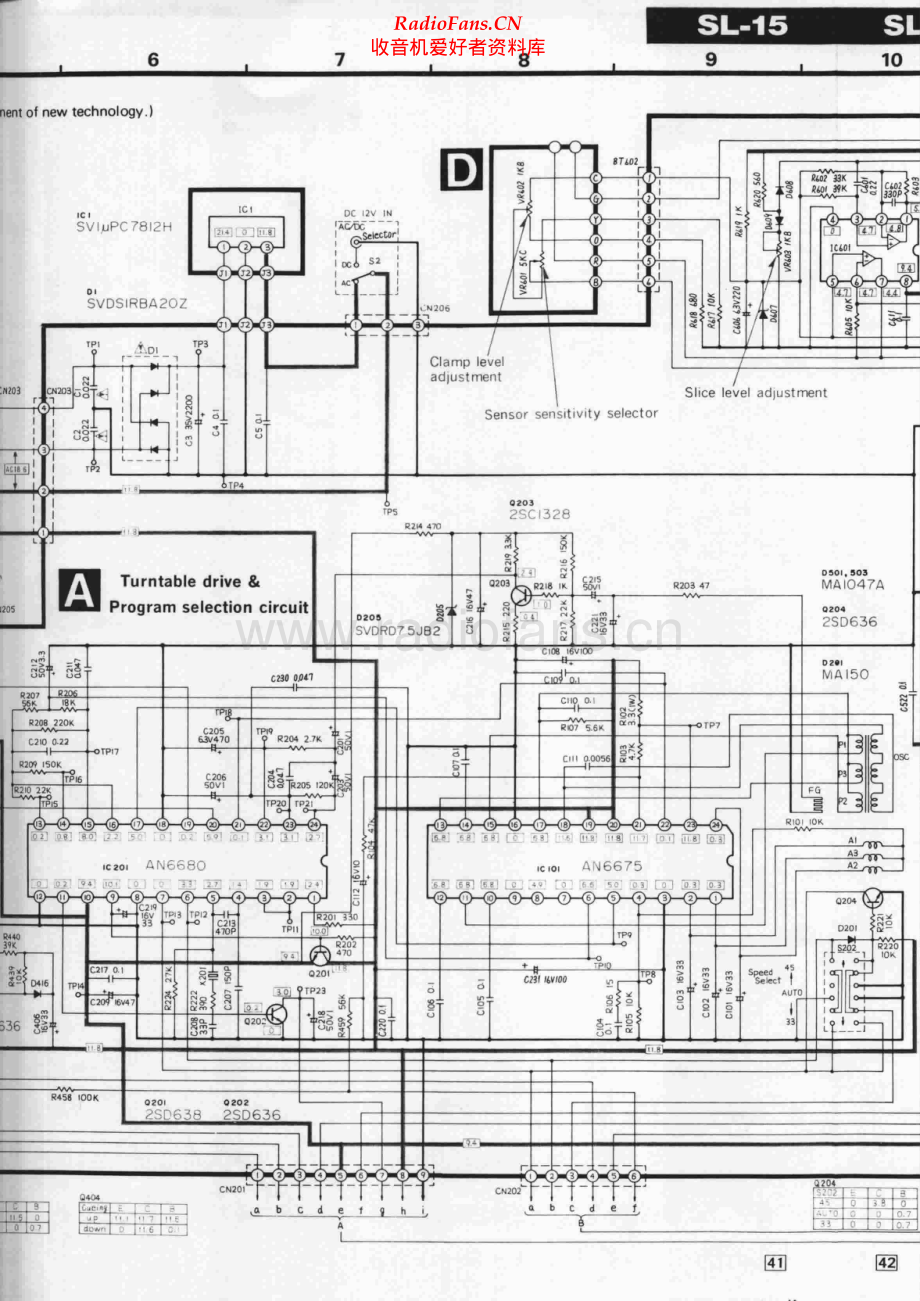 Technics-SL15-tt-sch 维修电路原理图.pdf_第2页