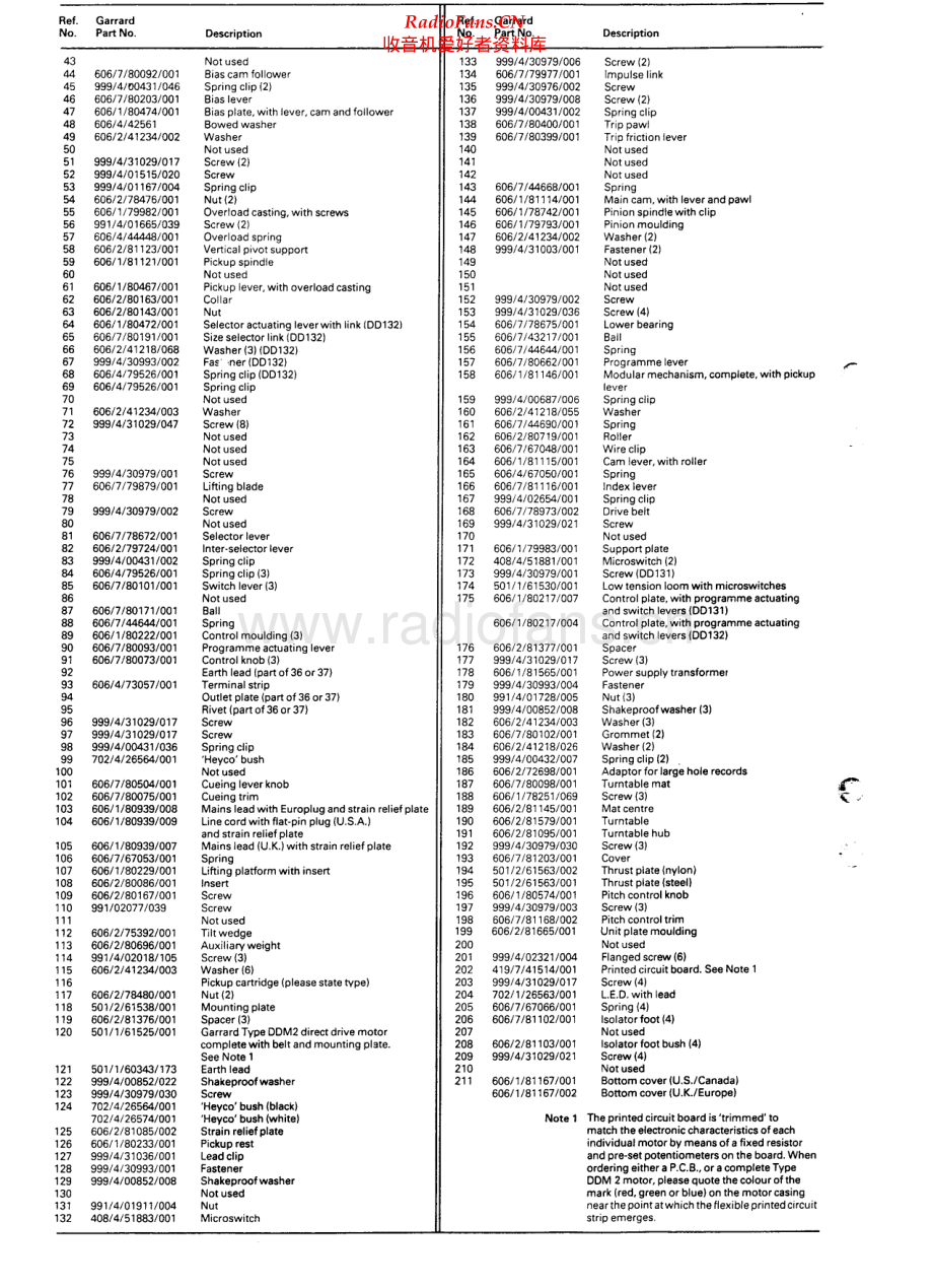 Garrard-DD132-tt-sm维修电路原理图.pdf_第2页