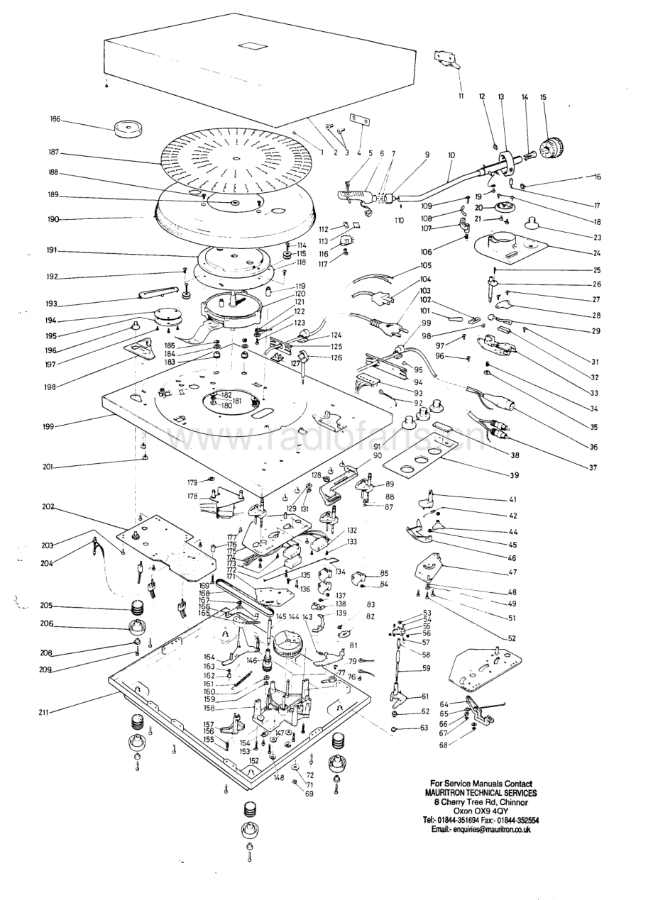 Garrard-DD132-tt-sm维修电路原理图.pdf_第3页