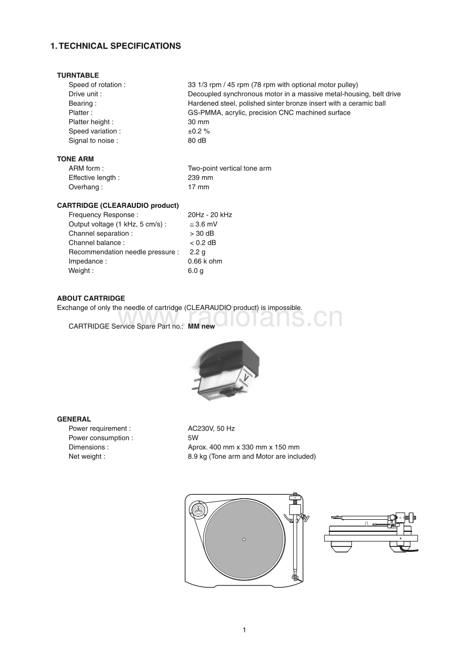 Marantz-TT15S1-tt-sm 维修电路原理图.pdf_第3页