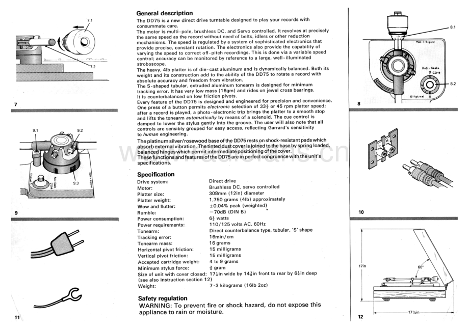 Garrard-DD75-tt-sm维修电路原理图.pdf_第3页