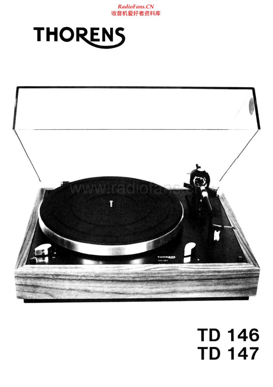 Thorens-TD147-tt-sm 维修电路原理图.pdf_第1页