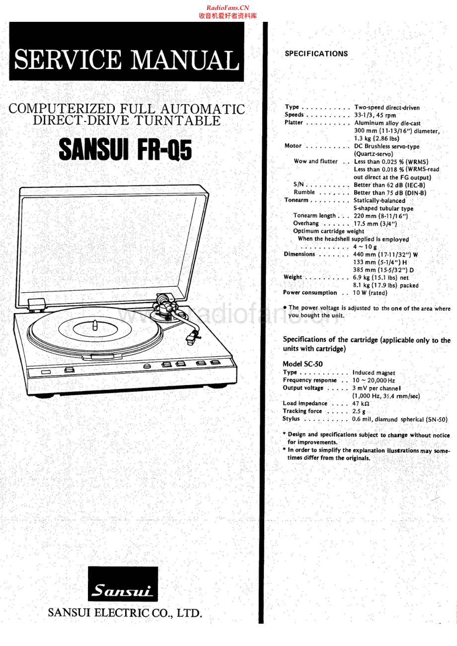 Sansui-FRQ5-tt-sm 维修电路原理图.pdf_第1页