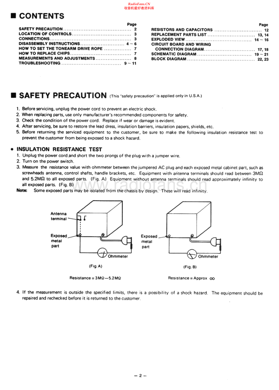 Technics-SLL1-tt-sm 维修电路原理图.pdf_第2页