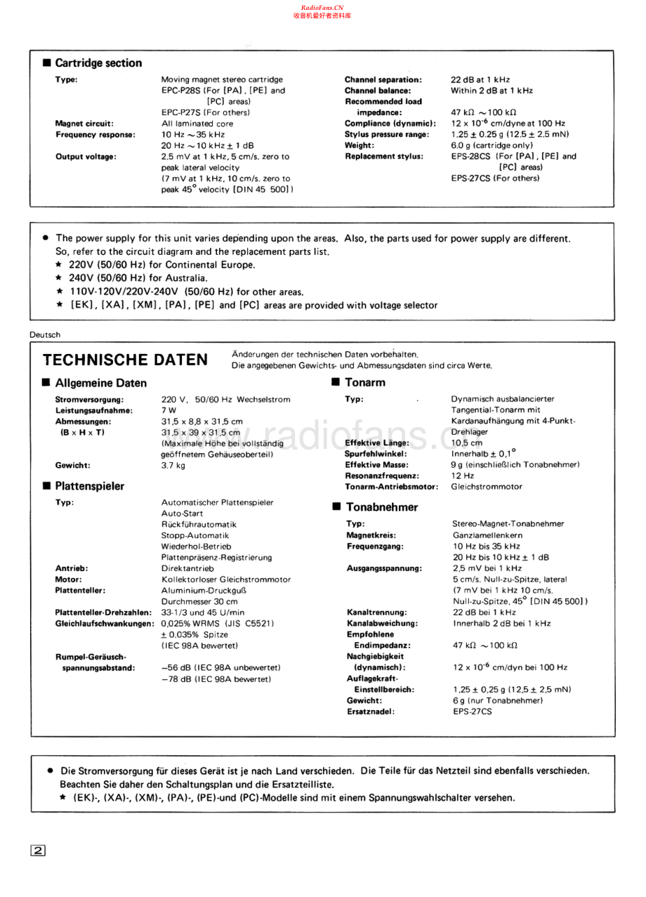 Technics-SLD4-tt-sm 维修电路原理图.pdf_第2页