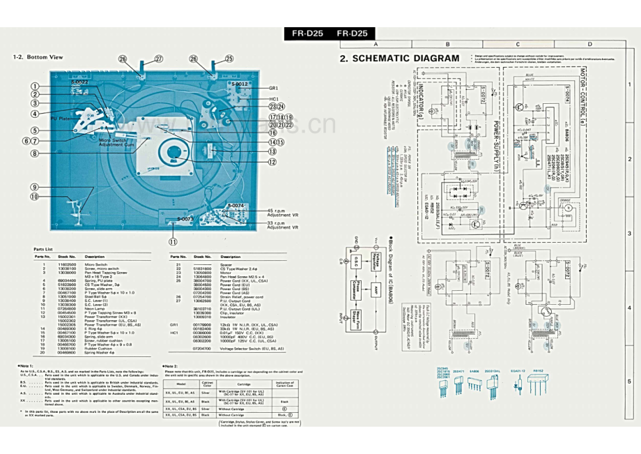 Sansui-FRD25-tt-sm 维修电路原理图.pdf_第3页