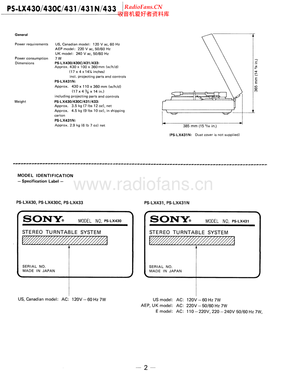 Sony-PSLX431-tt-sm 维修电路原理图.pdf_第2页