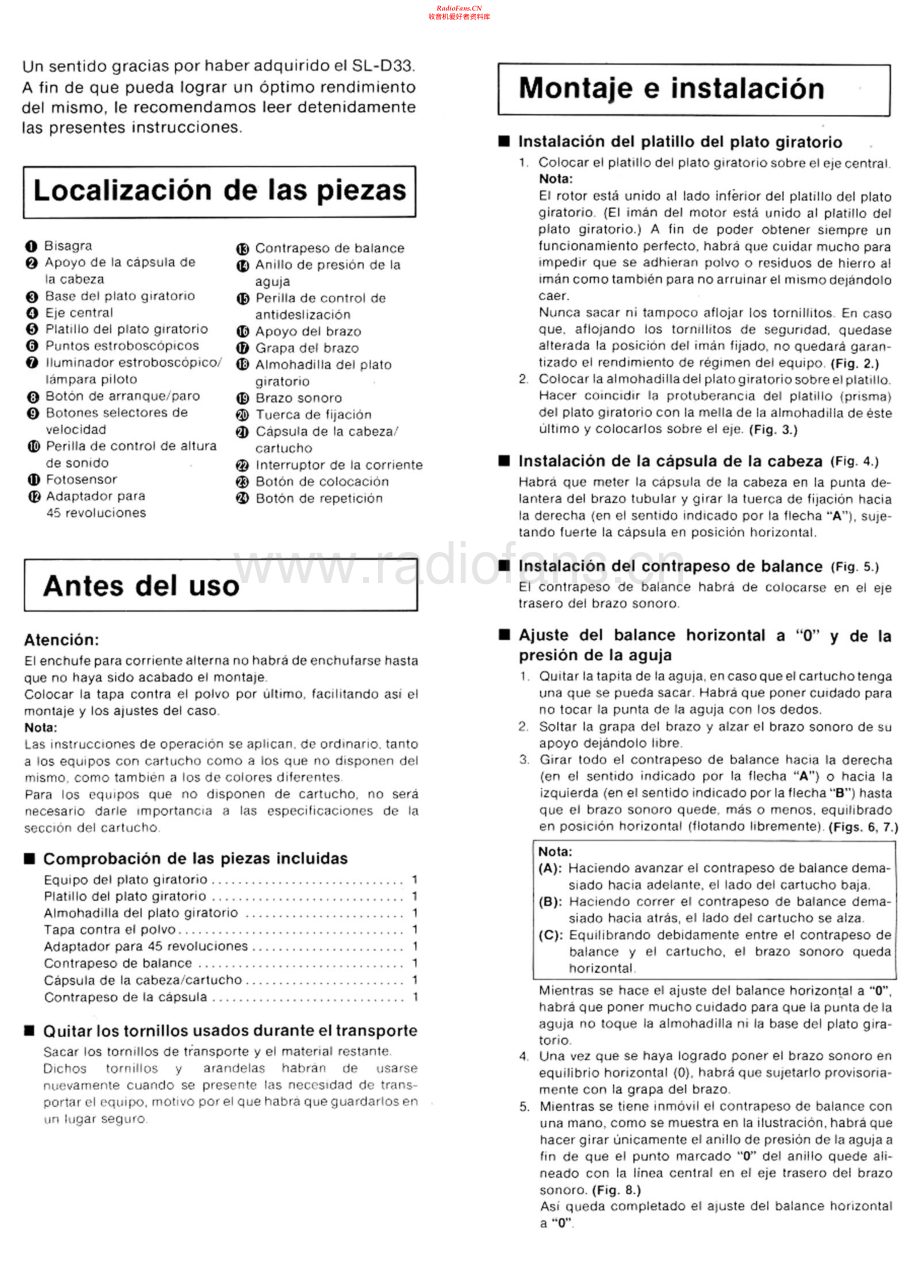 Technics-SLD33-tt-sm 维修电路原理图.pdf_第2页