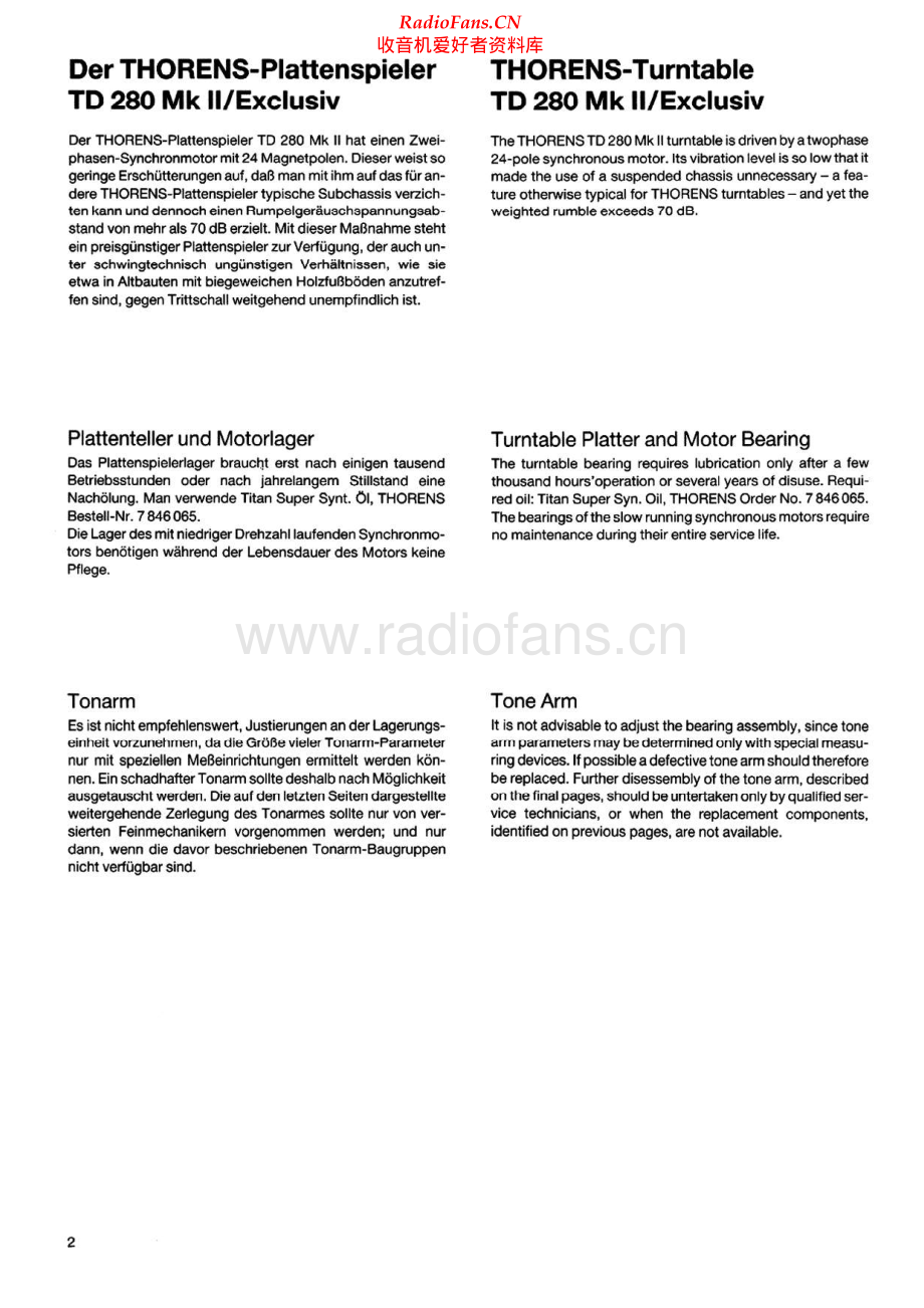 Thorens-TD280Exclusiv-tt-sm 维修电路原理图.pdf_第2页