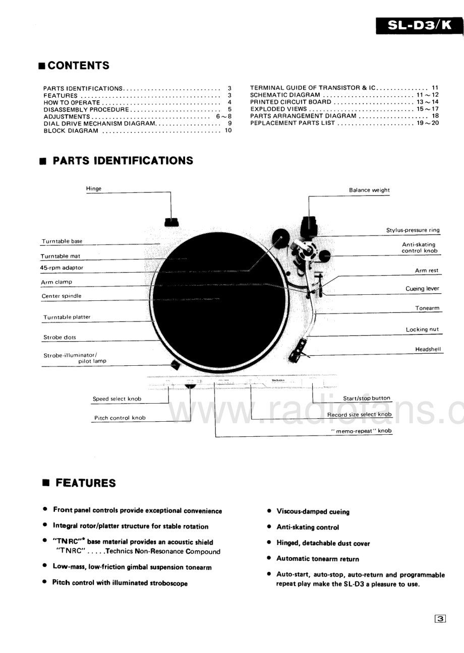 Technics-SLD3-tt-sm 维修电路原理图.pdf_第3页