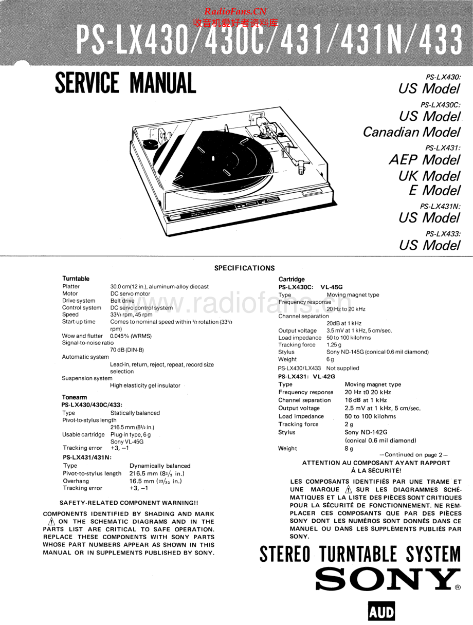 Sony-PSLX430C-tt-sm 维修电路原理图.pdf_第1页