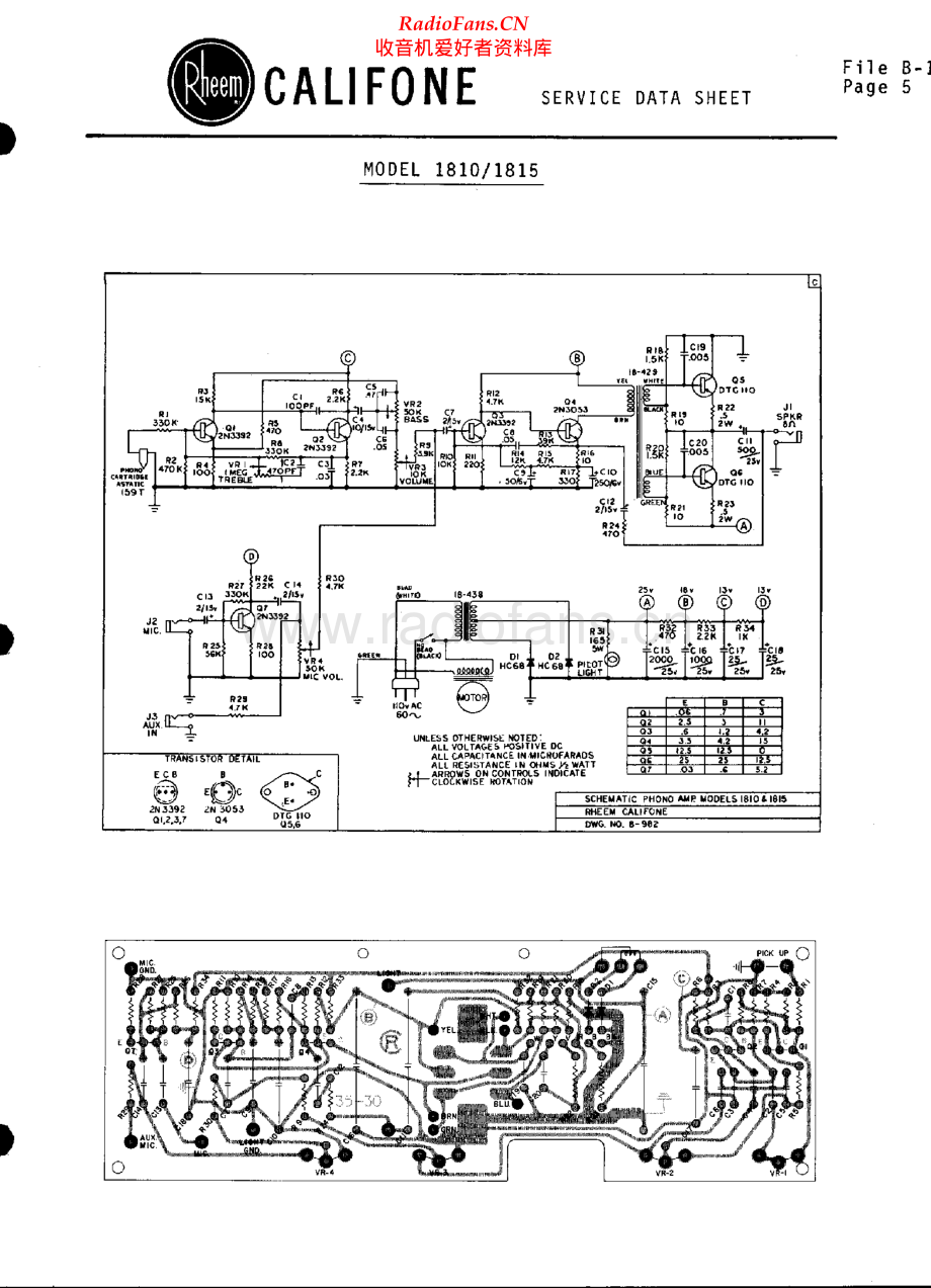 Califone-19xx-tt-sch维修电路原理图.pdf_第2页