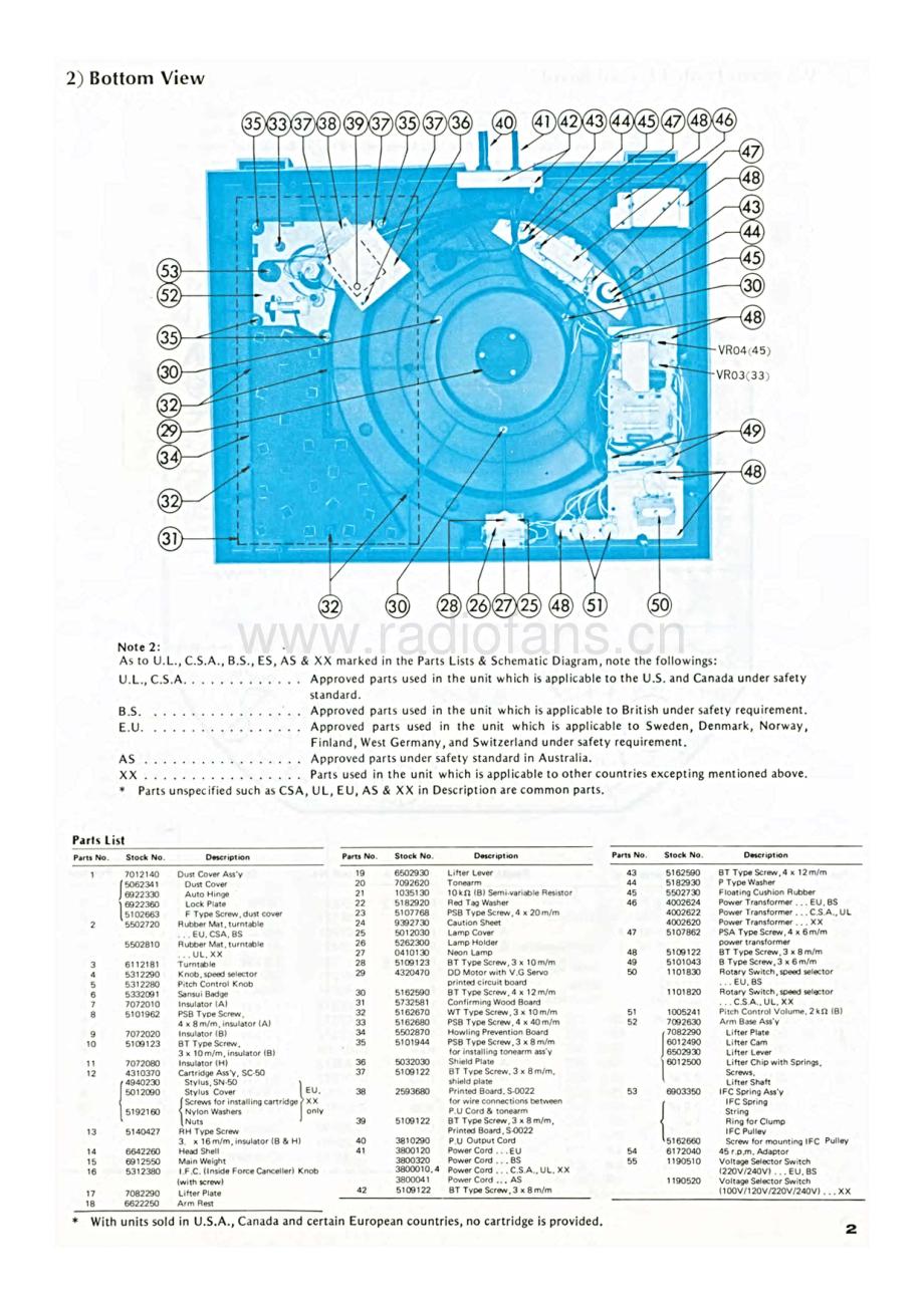 Sansui-SR333-tt-sm 维修电路原理图.pdf_第3页