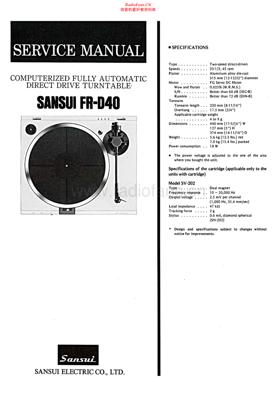 Sansui-FRD40-tt-sm 维修电路原理图.pdf_第1页