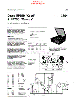 Decca-RP100Majorca-tt-sm维修电路原理图.pdf