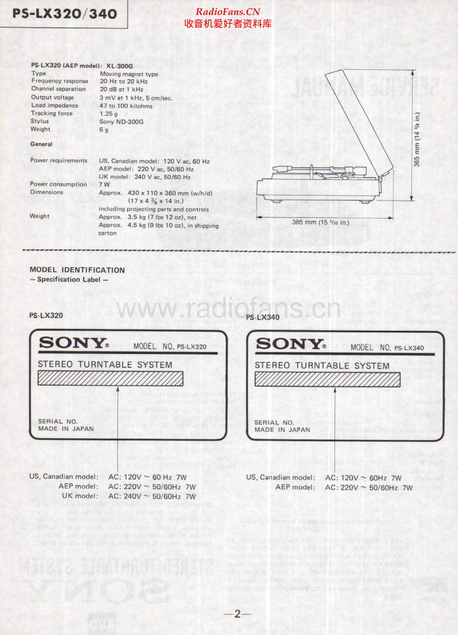 Sony-PSLX340-tt-sm 维修电路原理图.pdf_第2页