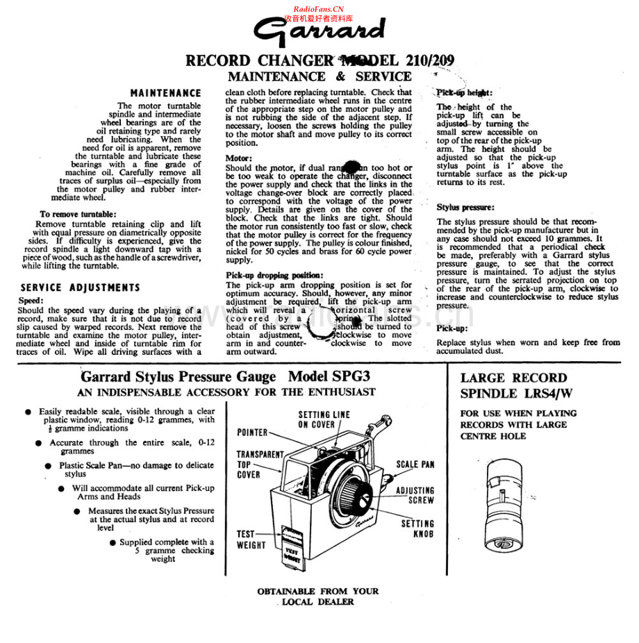 Garrard-209-tt-sm维修电路原理图.pdf_第2页