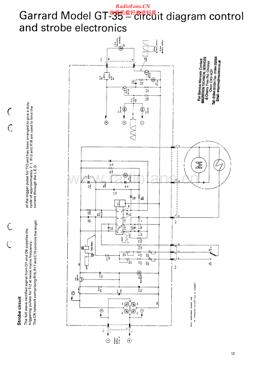 Garrard-GT35-tt-sch维修电路原理图.pdf_第1页