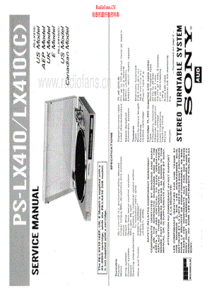 Sony-PSLX410-tt-sm 维修电路原理图.pdf