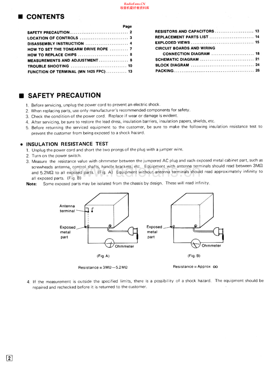 Technics-SLQL5-tt-sm(1) 维修电路原理图.pdf_第2页