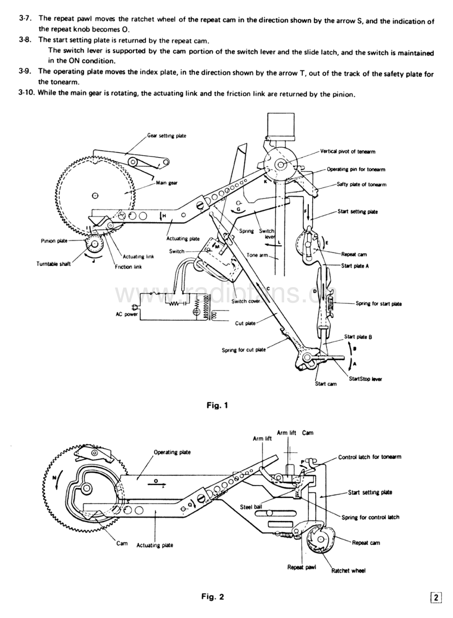 Technics-SL1300-tt-sm 维修电路原理图.pdf_第3页