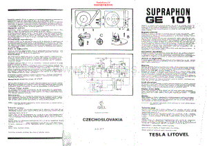 Supraphon-GE101-tt-sm 维修电路原理图.pdf