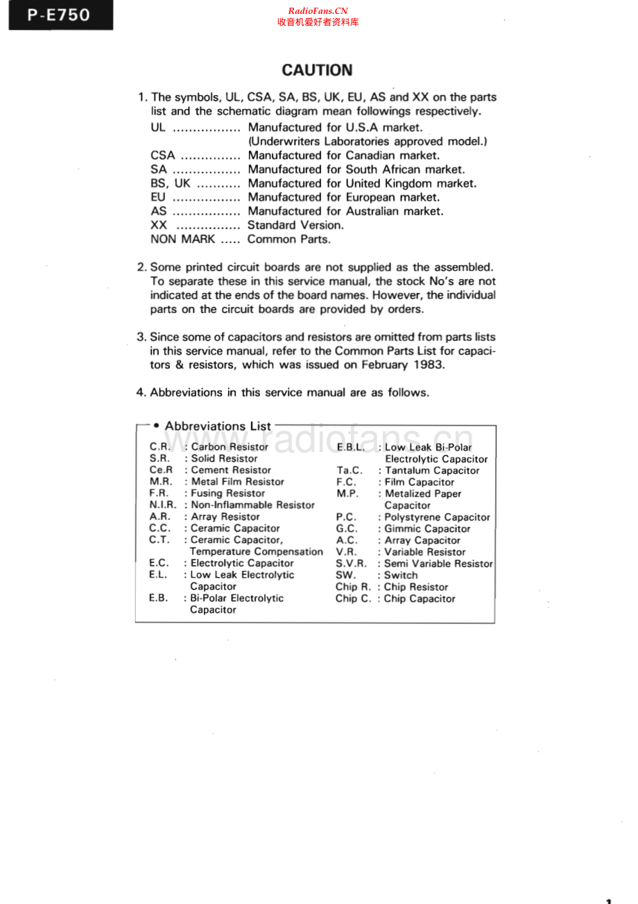 Sansui-PE750-tt-sm 维修电路原理图.pdf_第2页