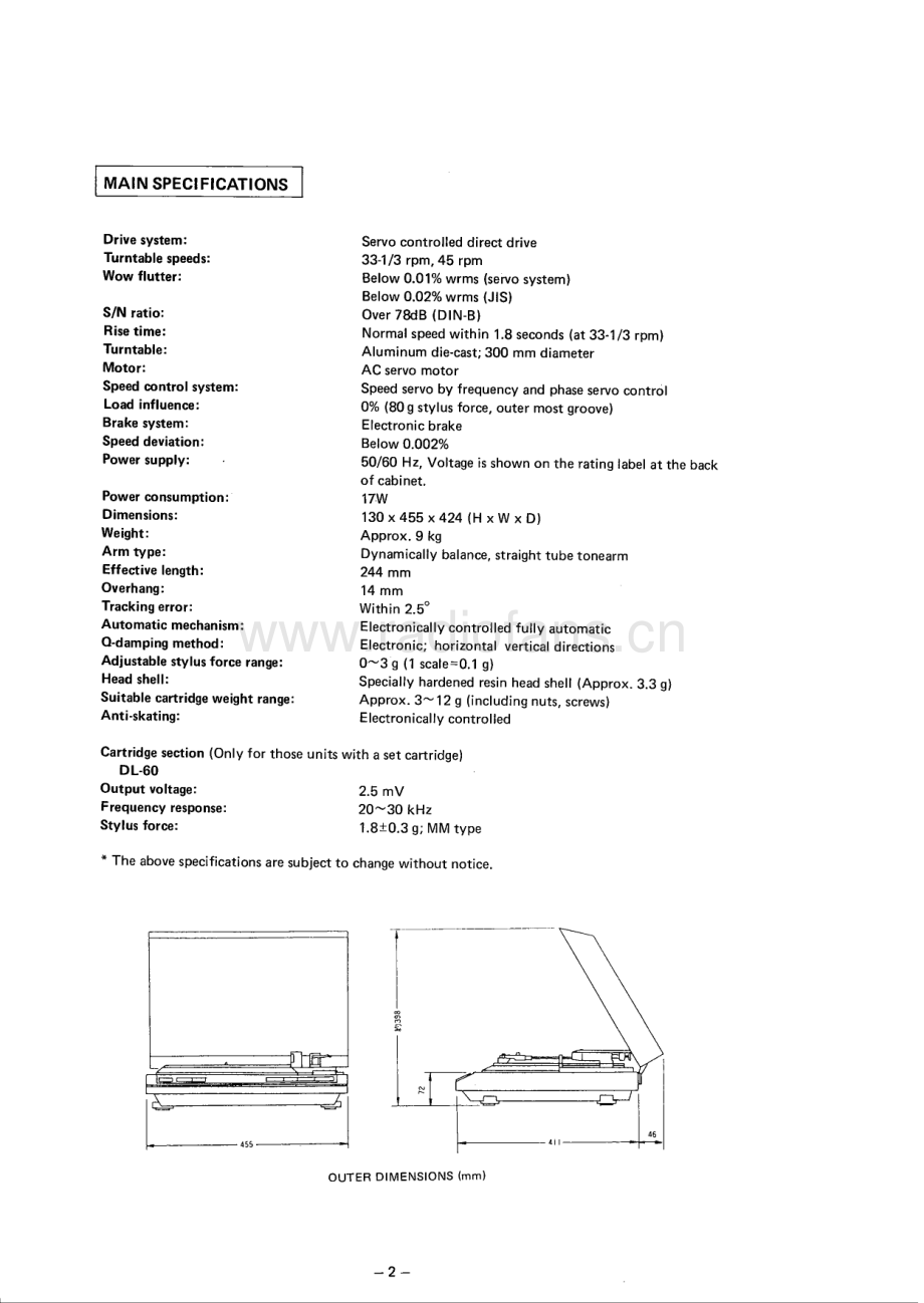 Denon-DP52F-tt-sm维修电路原理图.pdf_第3页