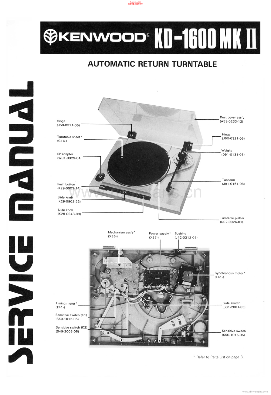 Kenwood-KD1600_MKll-tt-sm 维修电路原理图.pdf_第1页