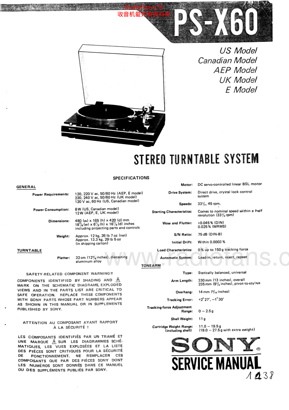 Sony-PSX60-tt-sm 维修电路原理图.pdf_第1页