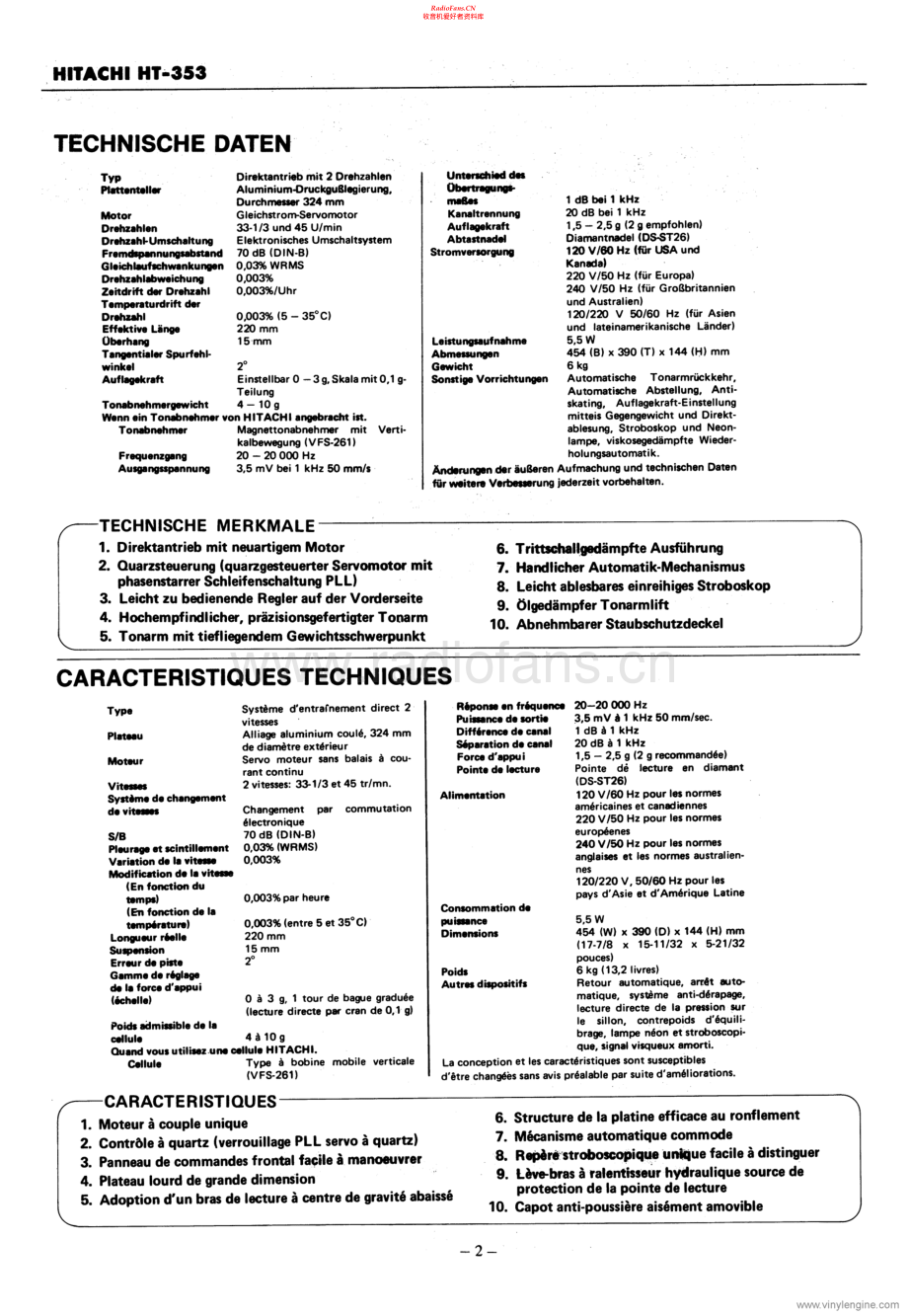 Hitachi-HT353-tt-sm 维修电路原理图.pdf_第2页