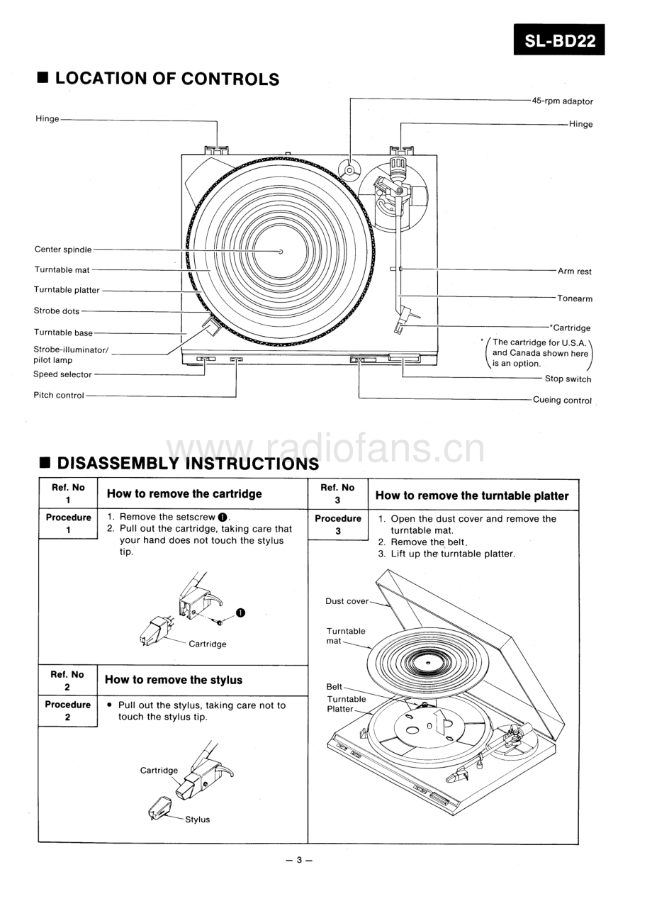 Technics-SLBD22-tt-sm 维修电路原理图.pdf_第3页