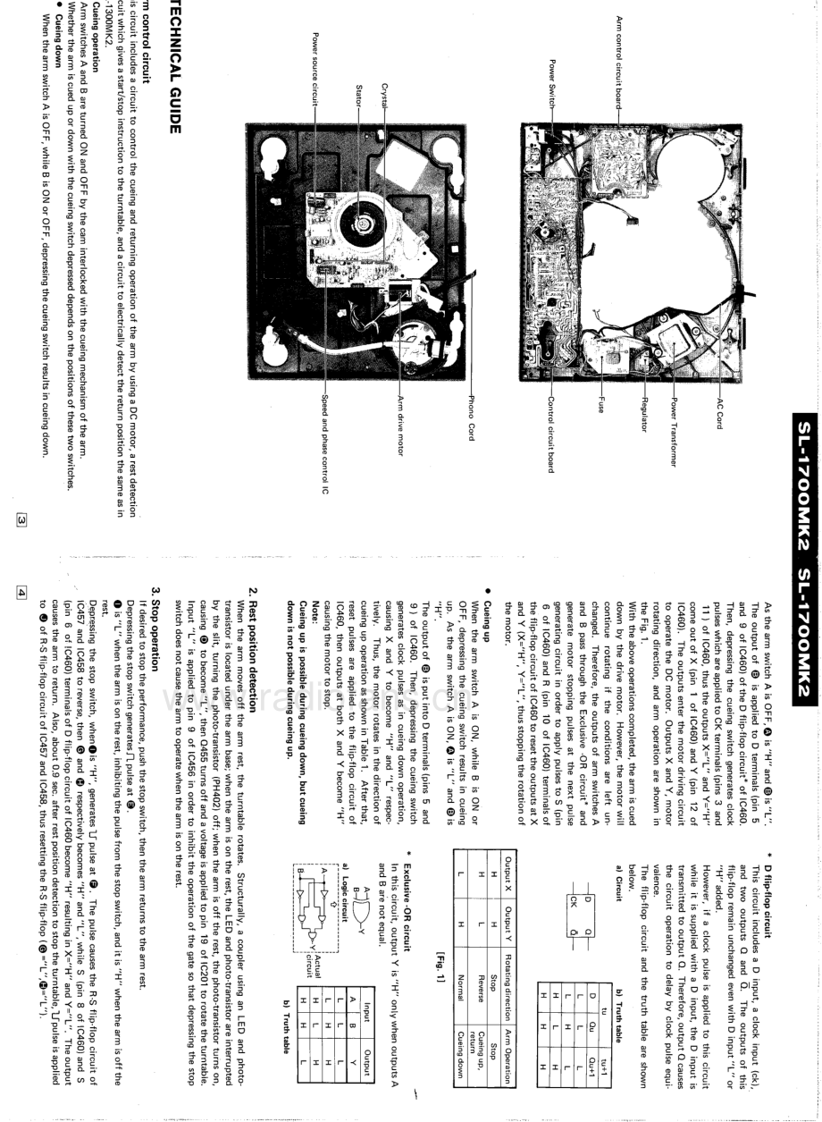 Technics-SL1700_MK2-tt-sm 维修电路原理图.pdf_第3页