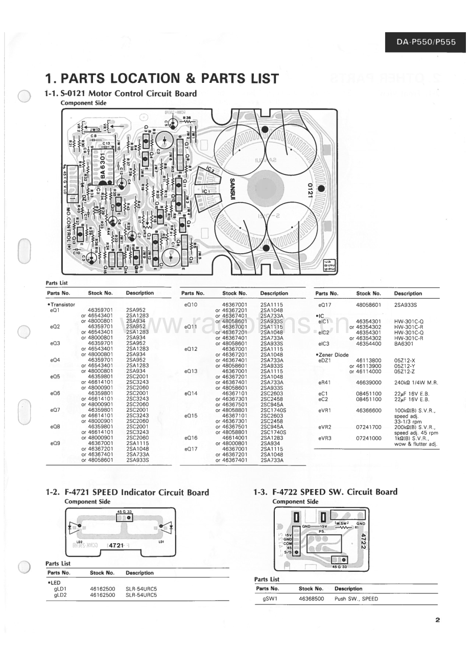 Sansui-DAP550-tt-sm 维修电路原理图.pdf_第3页