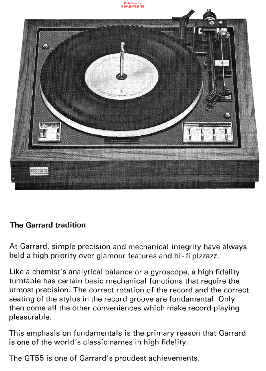 Garrard-GT55-tt-sm维修电路原理图.pdf_第1页