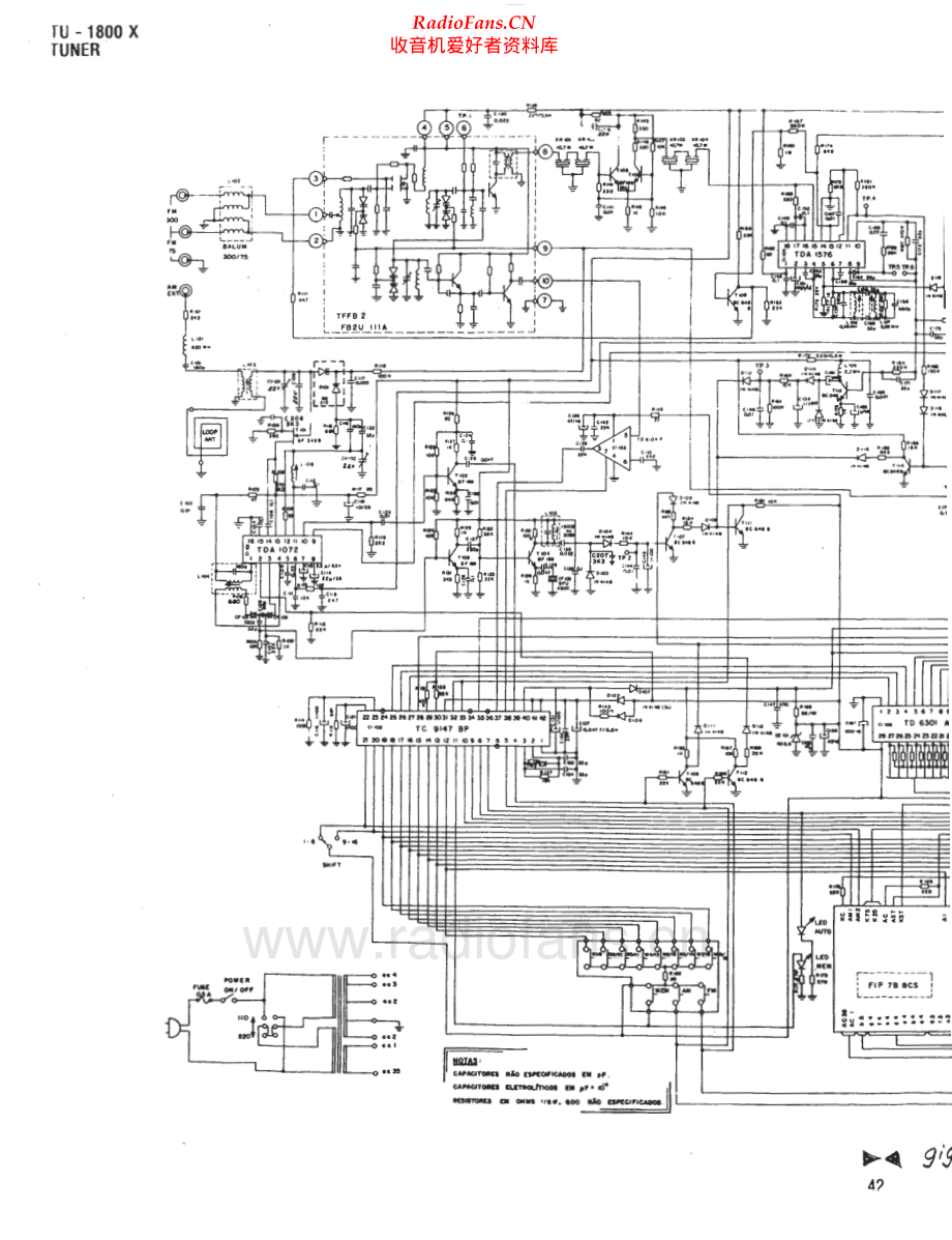 Cygnus-TU1800X-tun-sch维修电路原理图.pdf_第1页