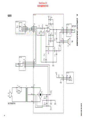 Fostex-6301B-pwr-sch(1)维修电路原理图.pdf