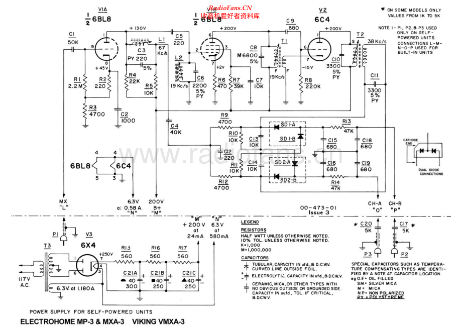 Electrohome-VMXA3-mpx-sch维修电路原理图.pdf_第1页