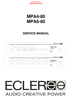 Ecler-MPA4_80-pwr-sm维修电路原理图.pdf