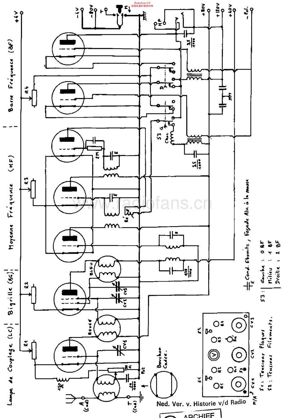 Ducretet-RM7_early-rec-sm维修电路原理图.pdf_第1页