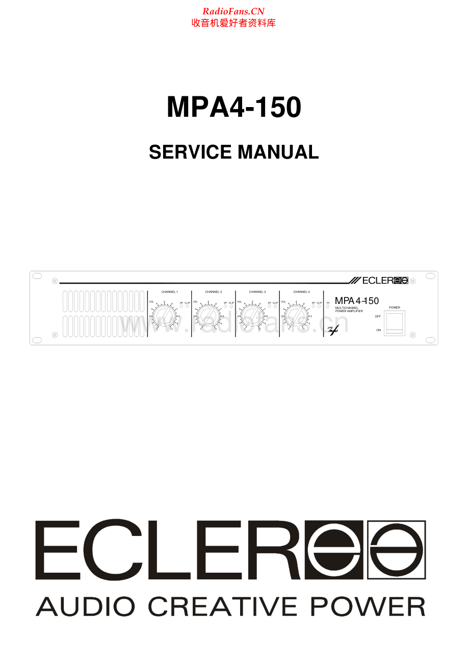 Ecler-MPA4_150-pwr-sm维修电路原理图.pdf_第1页